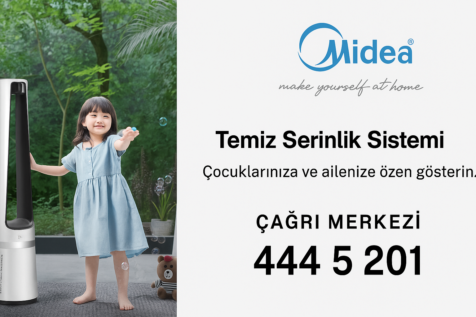 Midea ile Temiz Serinlik